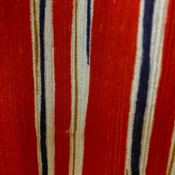 Vintage Top Notch red striped blouse - Picture 7 of 8
